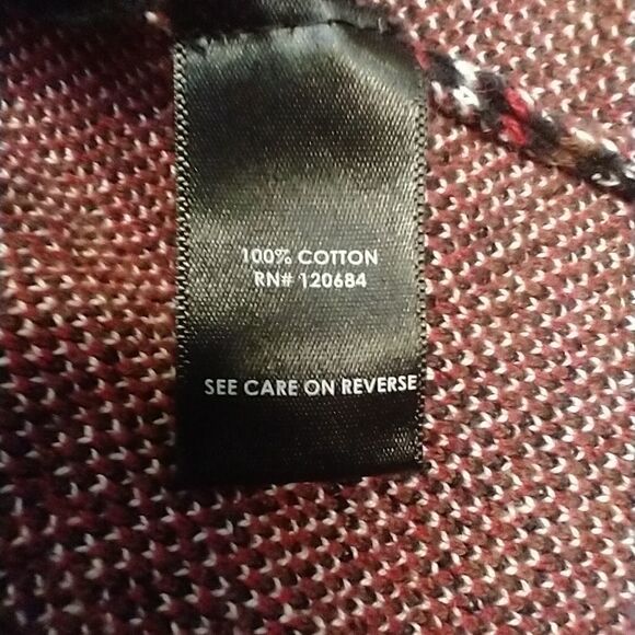 Torrid New Plus Size  Long Sleeve Red,Blue,& White Plaid Sweater 3X - Picture 8 of 11